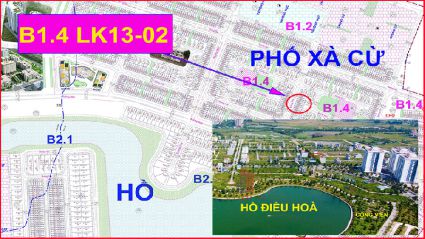 Bán liền kề thanh hà b1.4 liền kề 13 diện tích 100m2 đường 17m phố xa cừ thanh hà giá 46,5Tr/m2 Liên hệ.0906205887