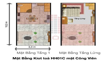 Bán cặp kiot Thanh Hà trục đường lớn cạnh bãi đỗ xe giá đầu tư 