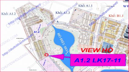 Bán liền kề thanh hà a1.2 liền kề 17 ô góc chính đường 25m view hồ nhìn chung cư liên hệ.0906205887