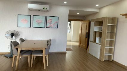 Cho thuê chung cư Kpark căn 3 phòng ngủ full nội thất giá 15tr/tháng