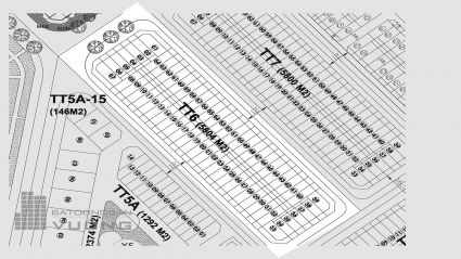 Bán Liền kề phân khu LKCVP lô TT6, mặt đường 12m, nhà hướng Tây - Nam, Khu đô thị Văn Phú [#H1594.1370]
