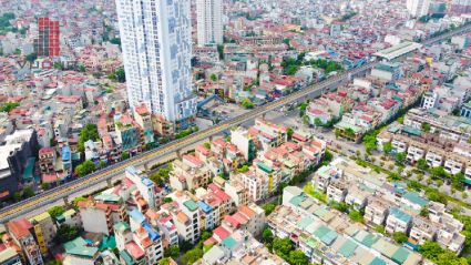 Bán nhà Biệt thự phân khu BTVP lô BT6 đã hoàn thiện, mặt đường 12m, nhà hướng Đông - Bắc, Khu đô thị Văn Phú [#H1931.1696]